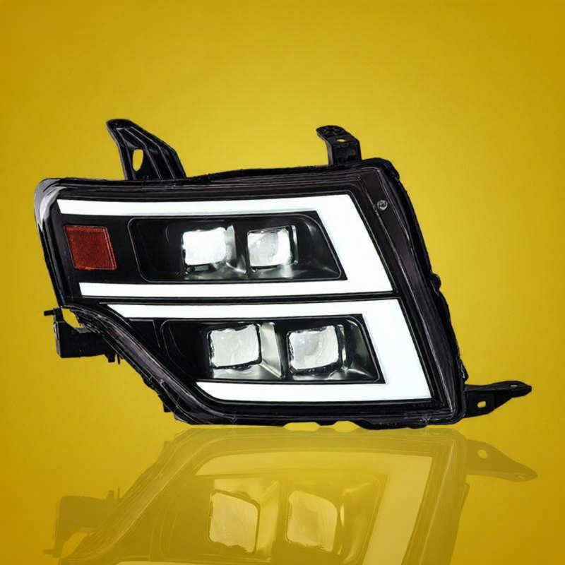BONINGYU | Custom Mitsubishi Pajero LED Headlights DRL Flow Turn Signals ราคา 29,087 บาท*ส่งฟรี