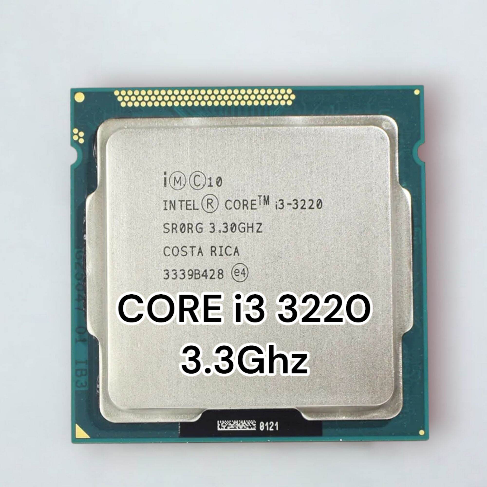 Cpu Intel 1155 Core I3 3220 3.3Ghz ราคา 100 บาท*ส่งฟรี