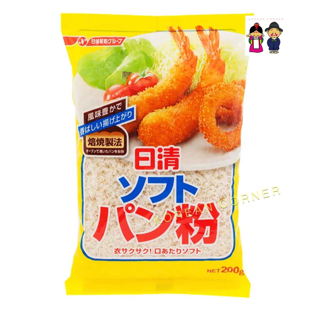 เกล็ดขนมปัง นำเข้าจากญี่ปุ่น Breadcrumbs Soft Panko from Japan นิสชิน