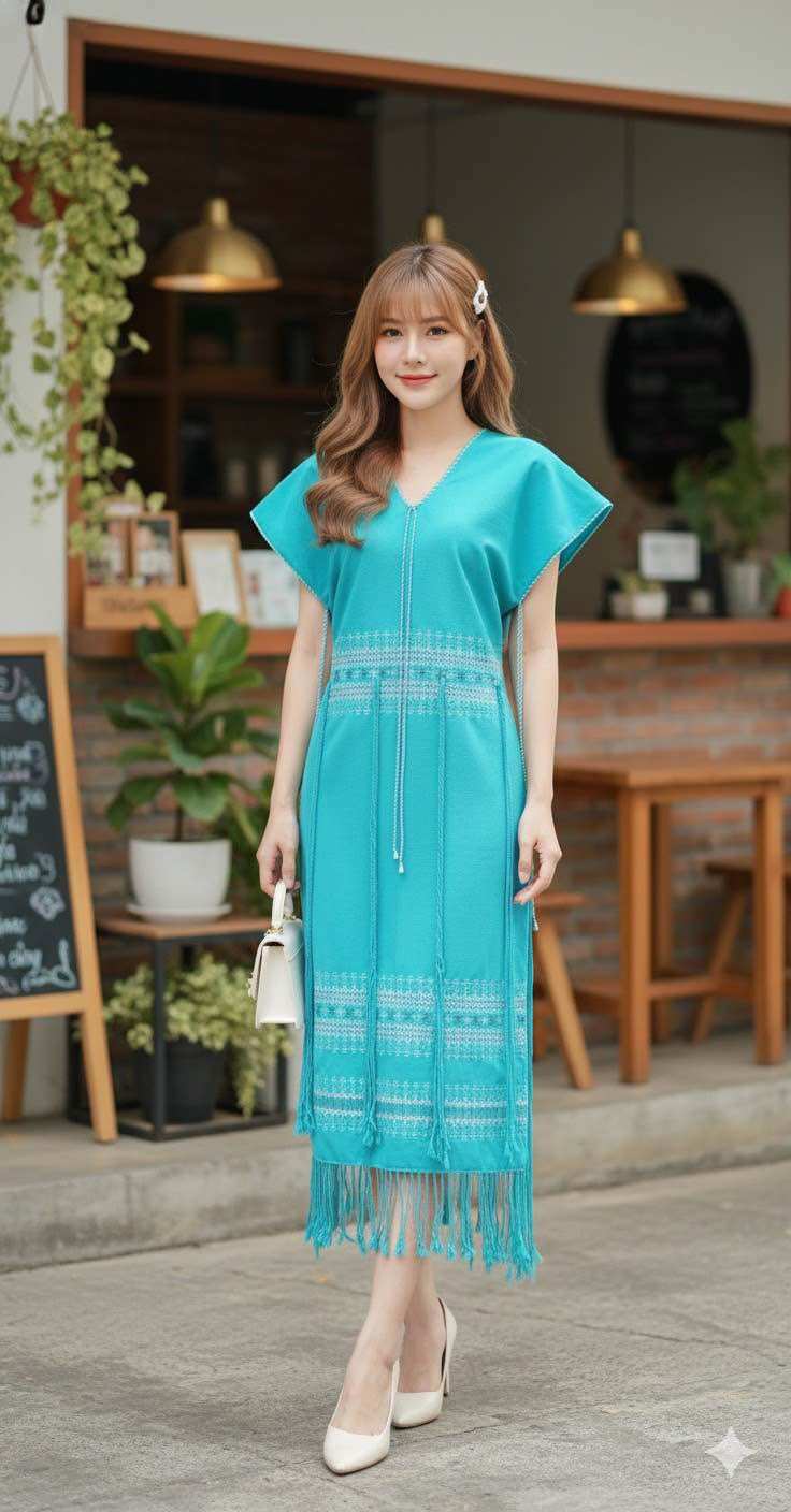 Beautiful Karen Mats Karendress ကရင်အင်ကျီလှলှ Karenshop Karen Clothing Store ราคา 890 บาท*ส่งฟรี