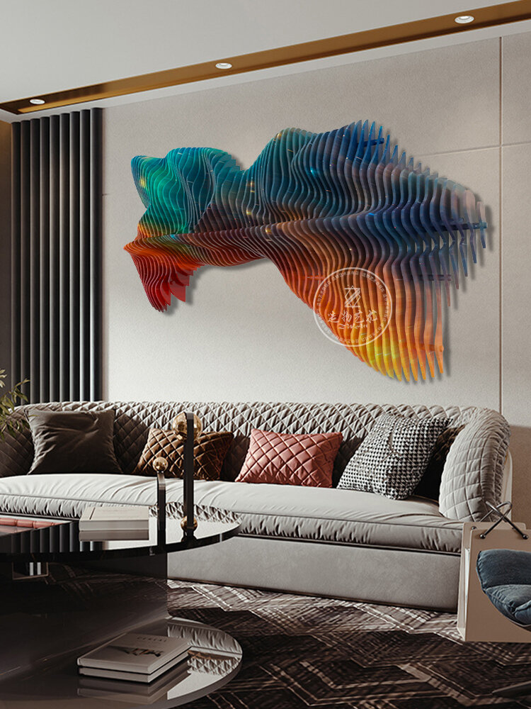 ZWART | Acrylic 3D Artistic Sculpture Large Wall Decor ราคา 45,556 บาท*ส่งฟรี