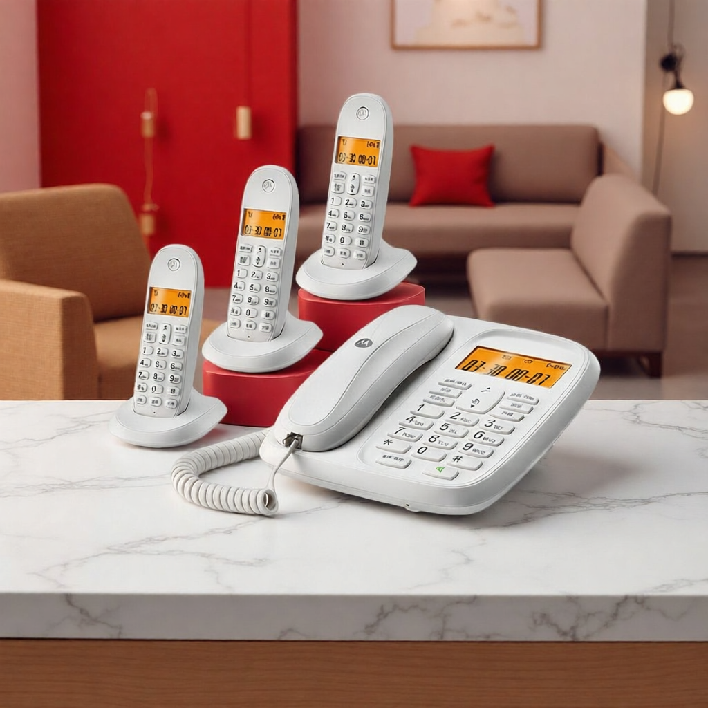 [Motorola | Digital Cordless Phone Wireless Landline Phone System,Motorola | Digital Cordless Phone Wireless Landline Phone System,] ราคา 1,006 บาท*ส่งฟรี