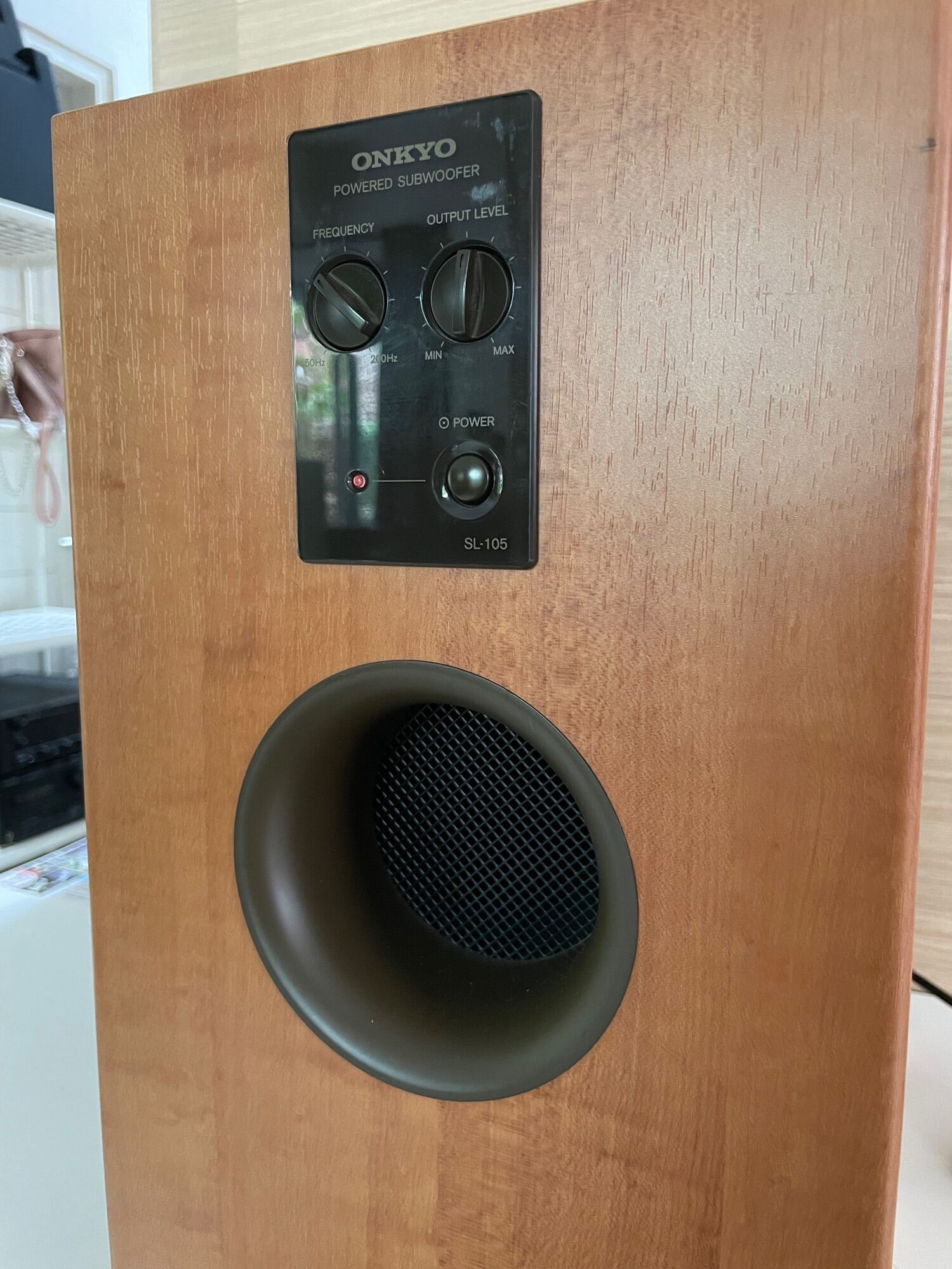 ONKYO POWERED SUBWOOFER SL-105 - スピーカー