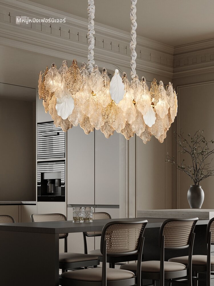 [MUYING | Luxury Restaurant Chandelier Dining Table Light,MUYING | Luxury Restaurant Chandelier Dining Table Light,] ราคา 34,903 บาท*ส่งฟรี