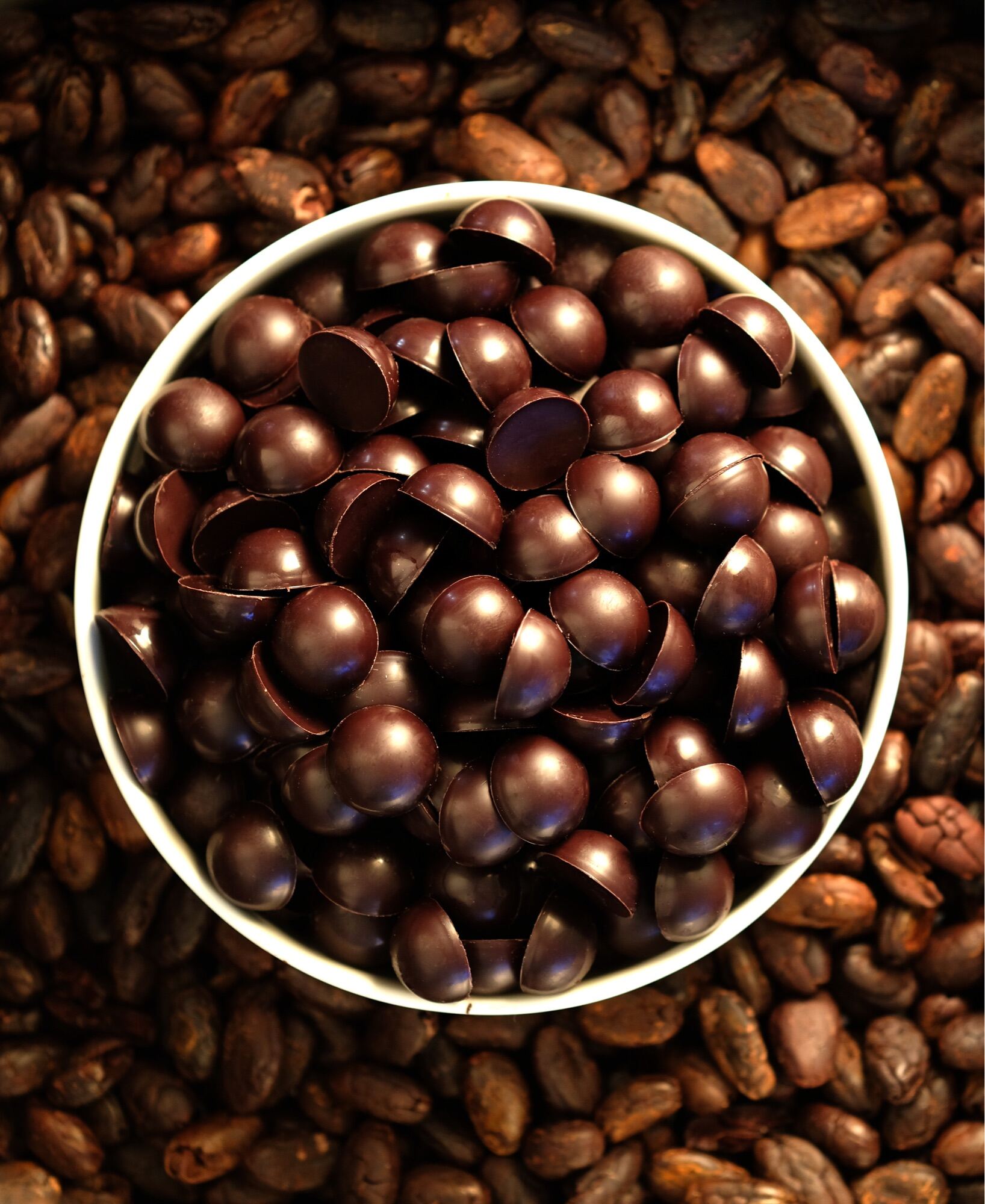 โกโก้แมส ช็อกโกแลต Cocoa Mass Dark Chocolate 2in1 สำหรับชงดื่มหรือทาน