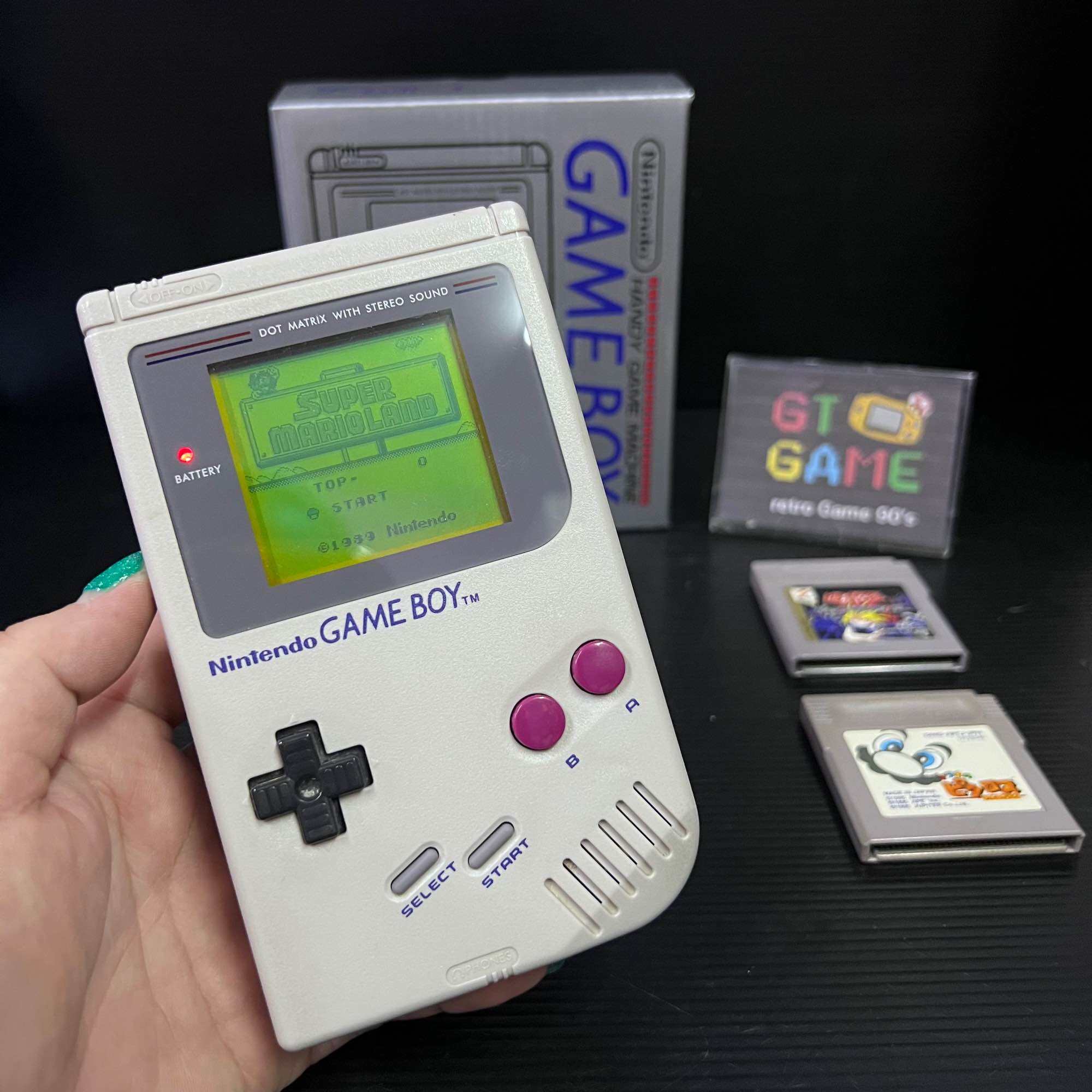 NINTENDO GAMEBOY ORIGINAL Boxed (1989) 🕹 JAPAN 🇯🇵 DMG-01 📟 90% | Lazada ...