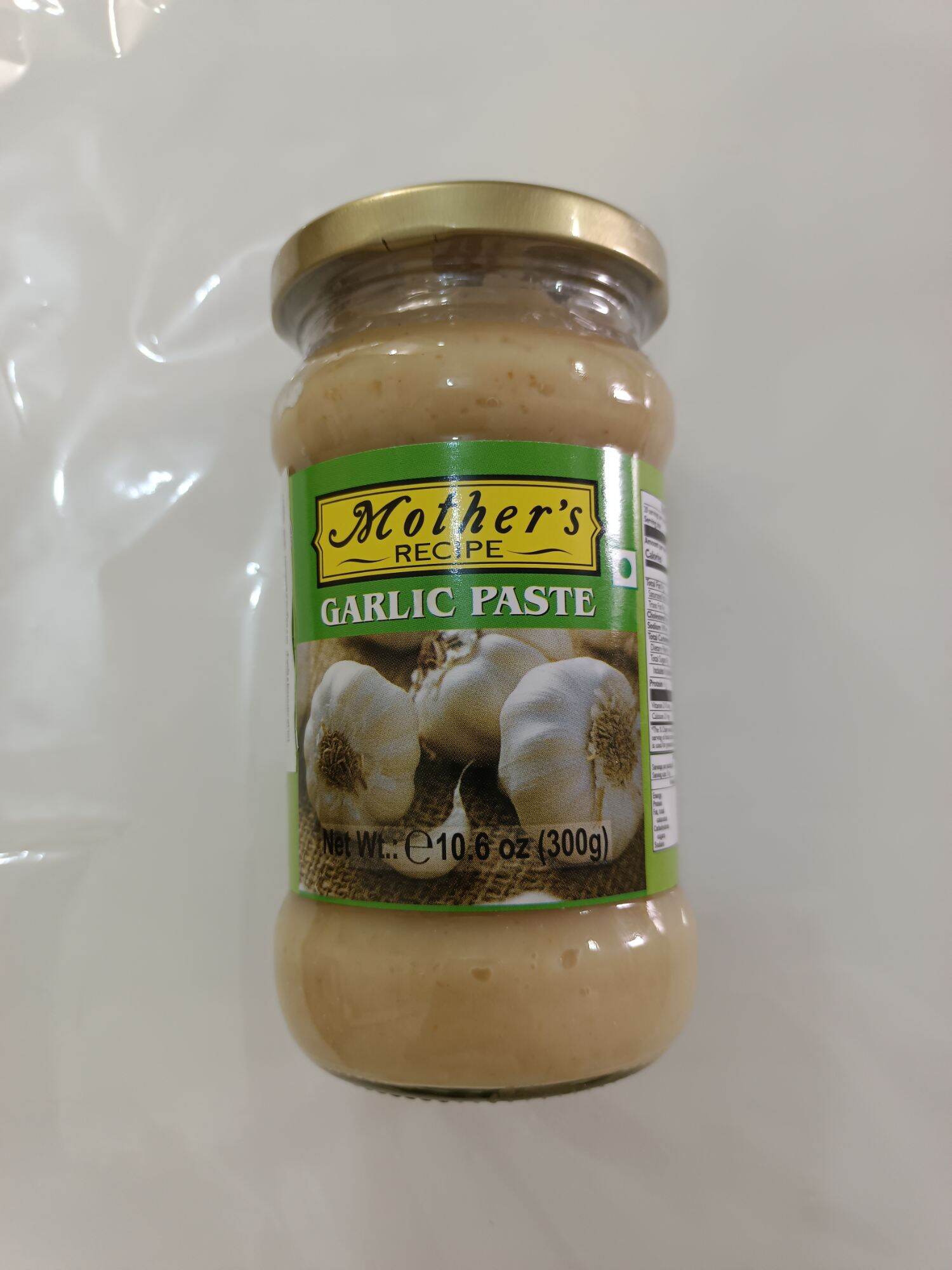 GARLIC PASTE (Mother's Recipe Brand) ซอสผสมกระเทียมบด สำหรับปรุงอาหาร