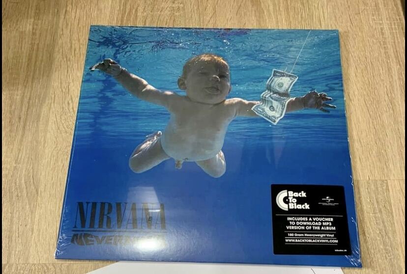 แผ่นเสียงVinyl Nirvana ของใหม่ยังไม่แกะซีล