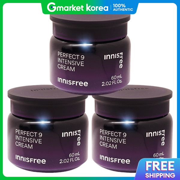 INNISFREE | Perfect 9 Intensive Cream 3 Packs ราคา 3,671 บาท*ส่งฟรี