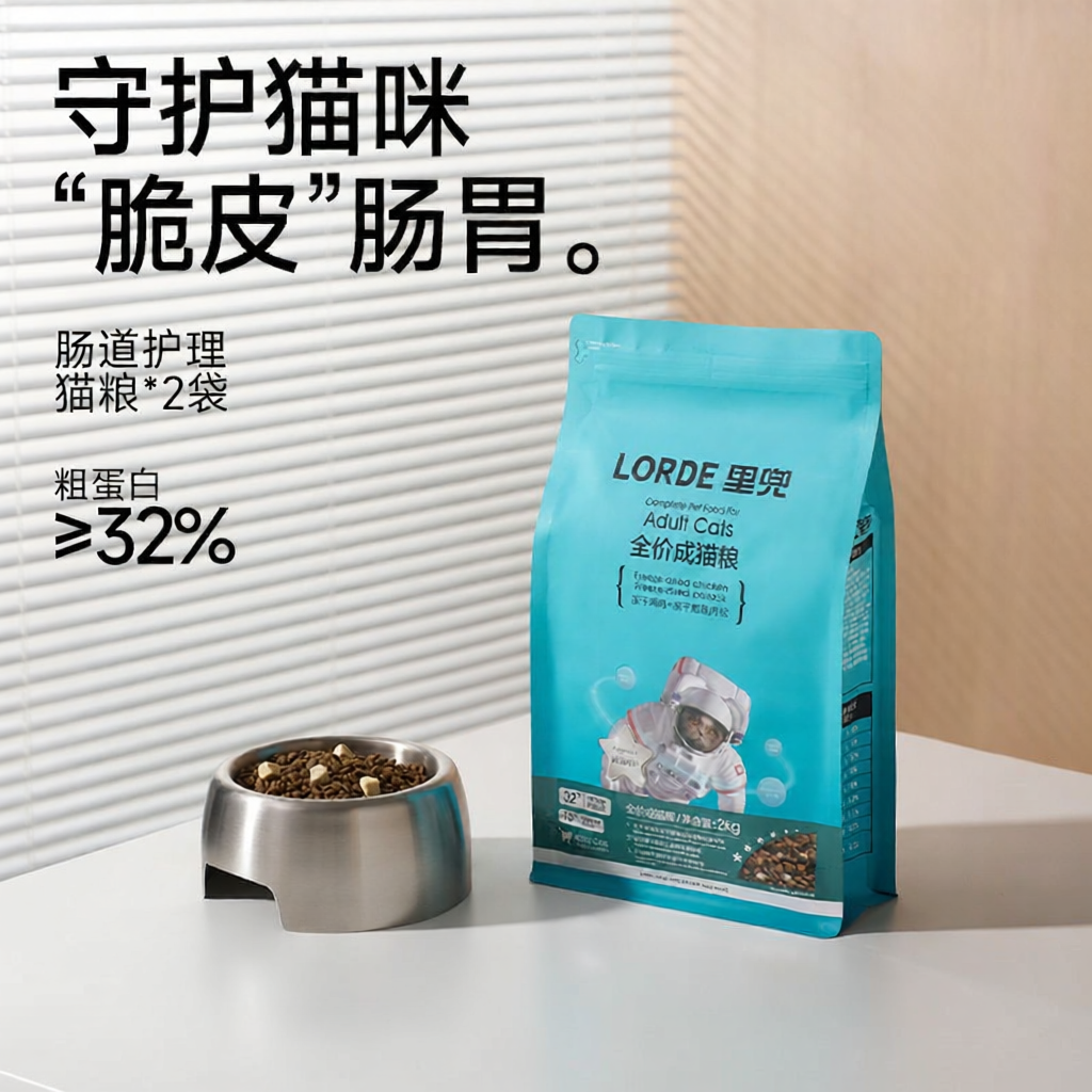 LORDE | Probiotic Grain Free Full Nutrition Cat Food ราคา 1,405 บาท*ส่งฟรี