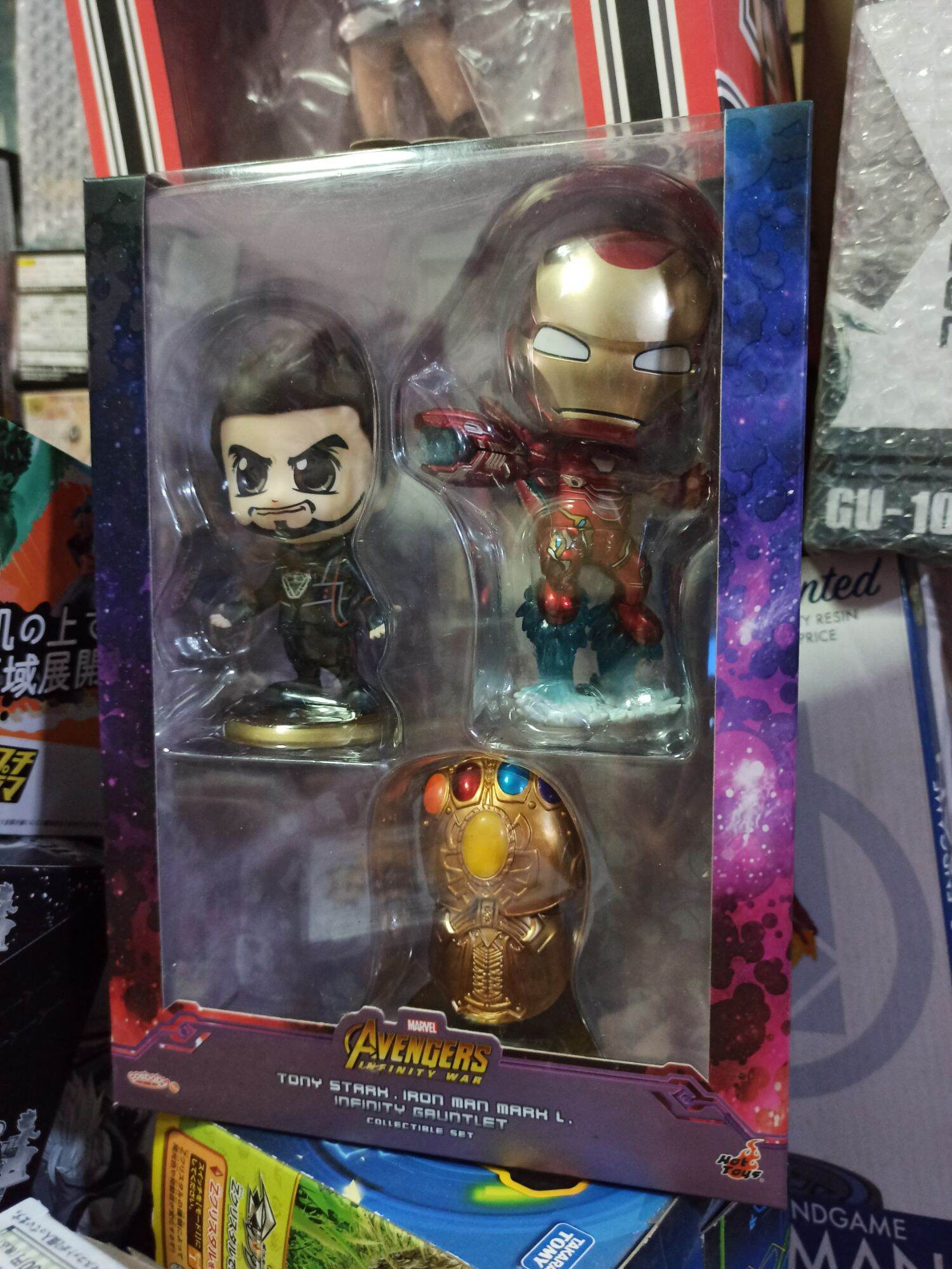 CosBaby Size S Iron Man Mark 50 & Infinity Gauntlet & Tony Stark Exclusive Store by Hot Toys Limited ราคา 2,500 บาท*ส่งฟรี