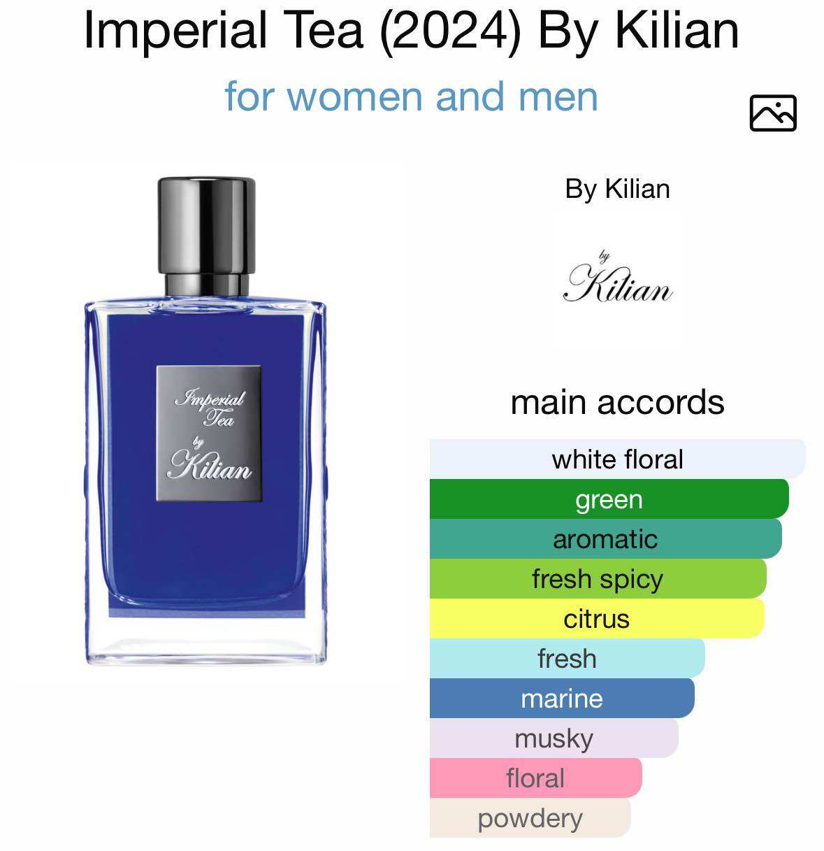 Imperial Tea Edp - Kilian ขนาดพกพา 2,5,10ml ราคา 300 บาท*ส่งฟรี