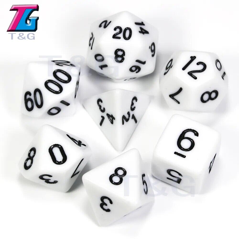 ลูกเต๋าสำหรับเกมกระดาน DND ชุดลูกเต๋าคุณภาพสูง25สีที่แตกต่างกันสำหรับ ...
