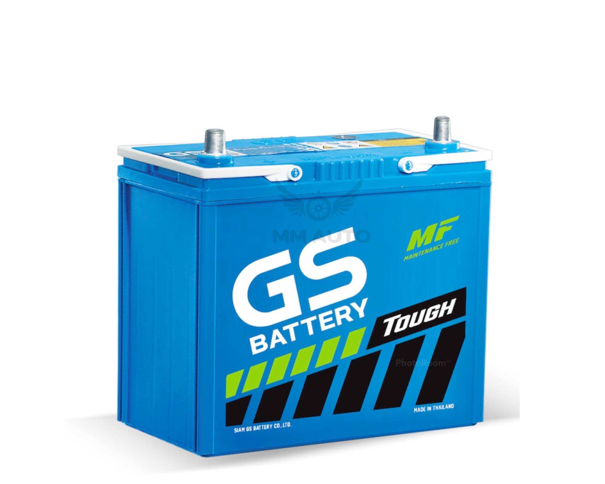 แบตเตอรี่รถยนต์ GS รุ่น 46B24L-MF 12V 13แผ่นช่อง 45 แอมป์ 325 CCA ...