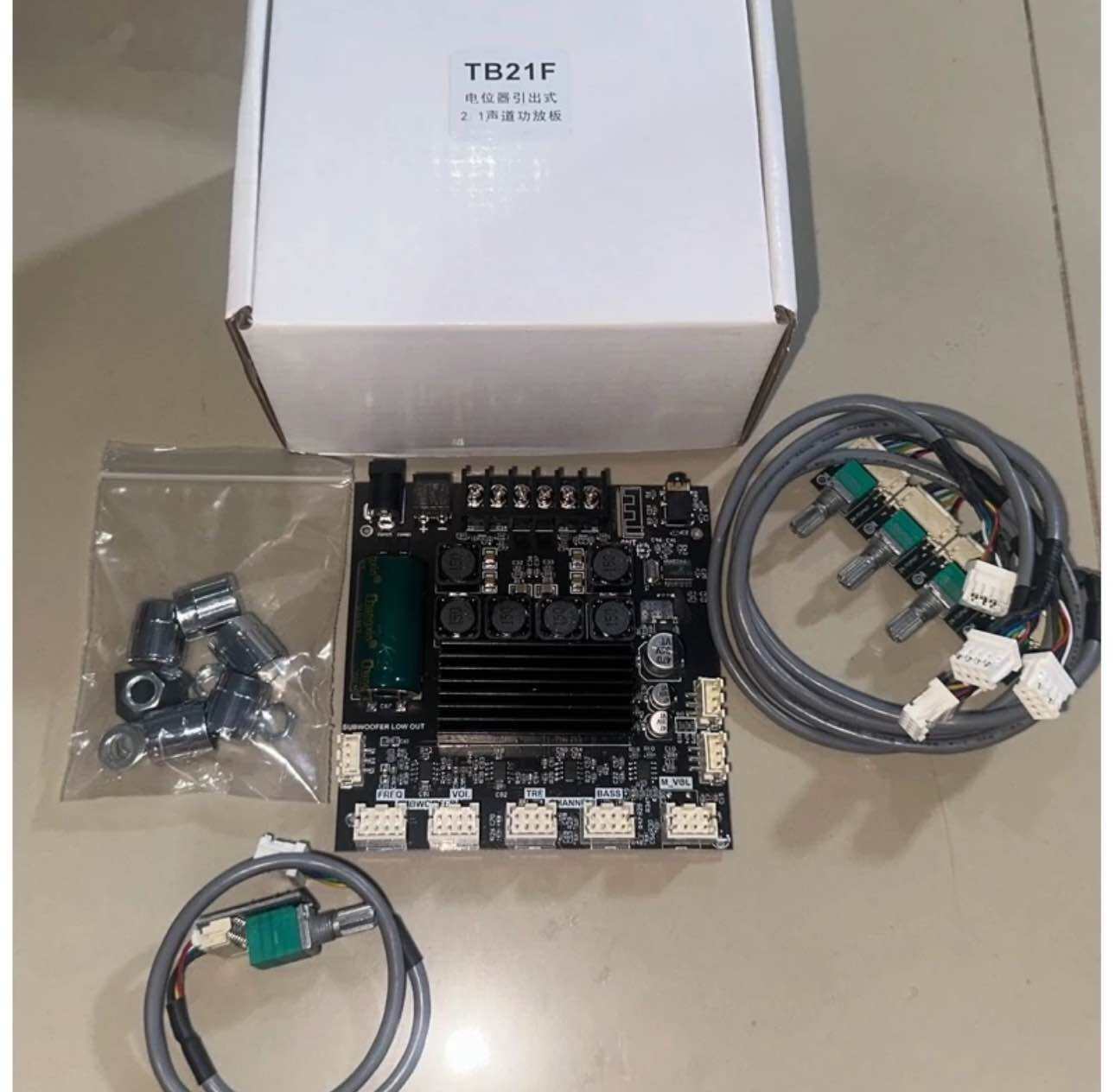 ZK TB21F แท้ แอมป์จิ๋วแรงๆ12v แอมป์จิ๋วบลูทูธ แอมป์ zk tb21f อุปกรณ์รับ ...