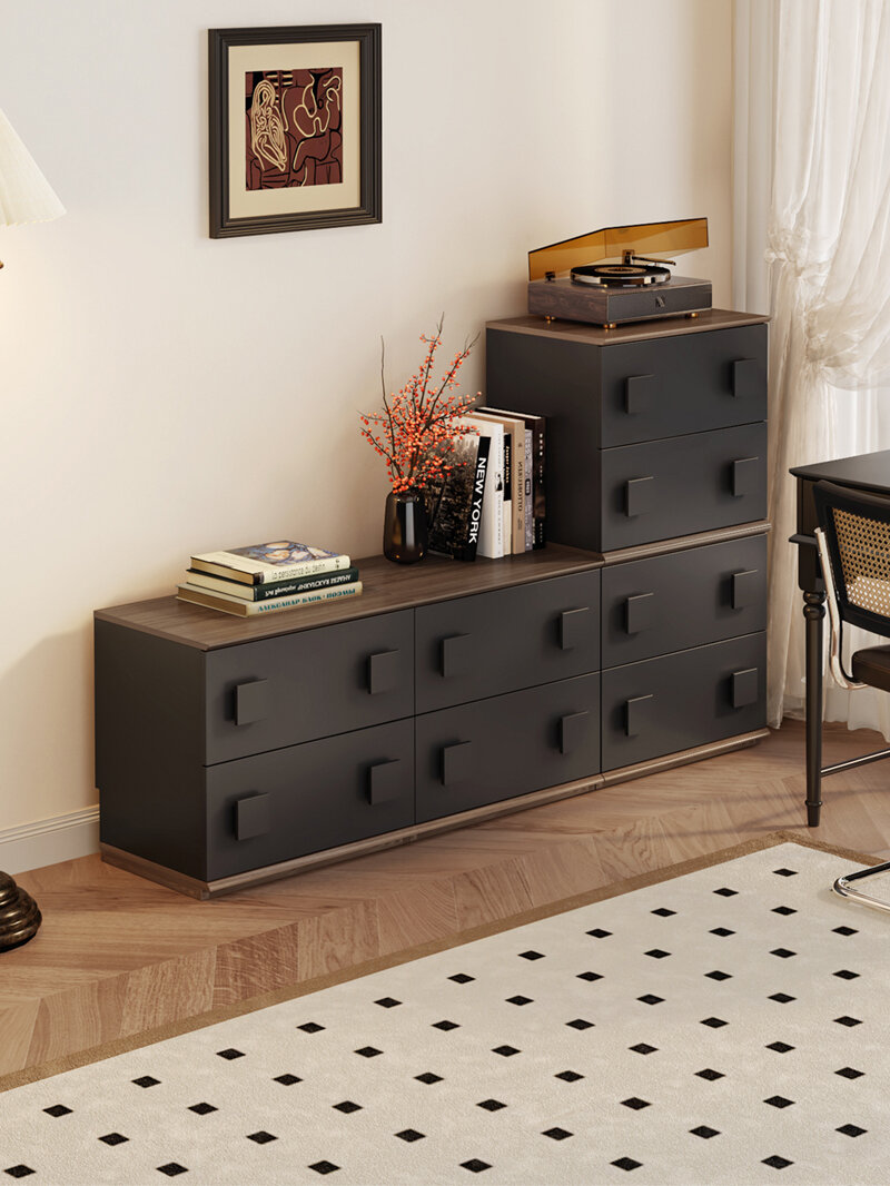 รูปสินค้า HETU | Modular TV Cabinet Side Storage High Shelf New