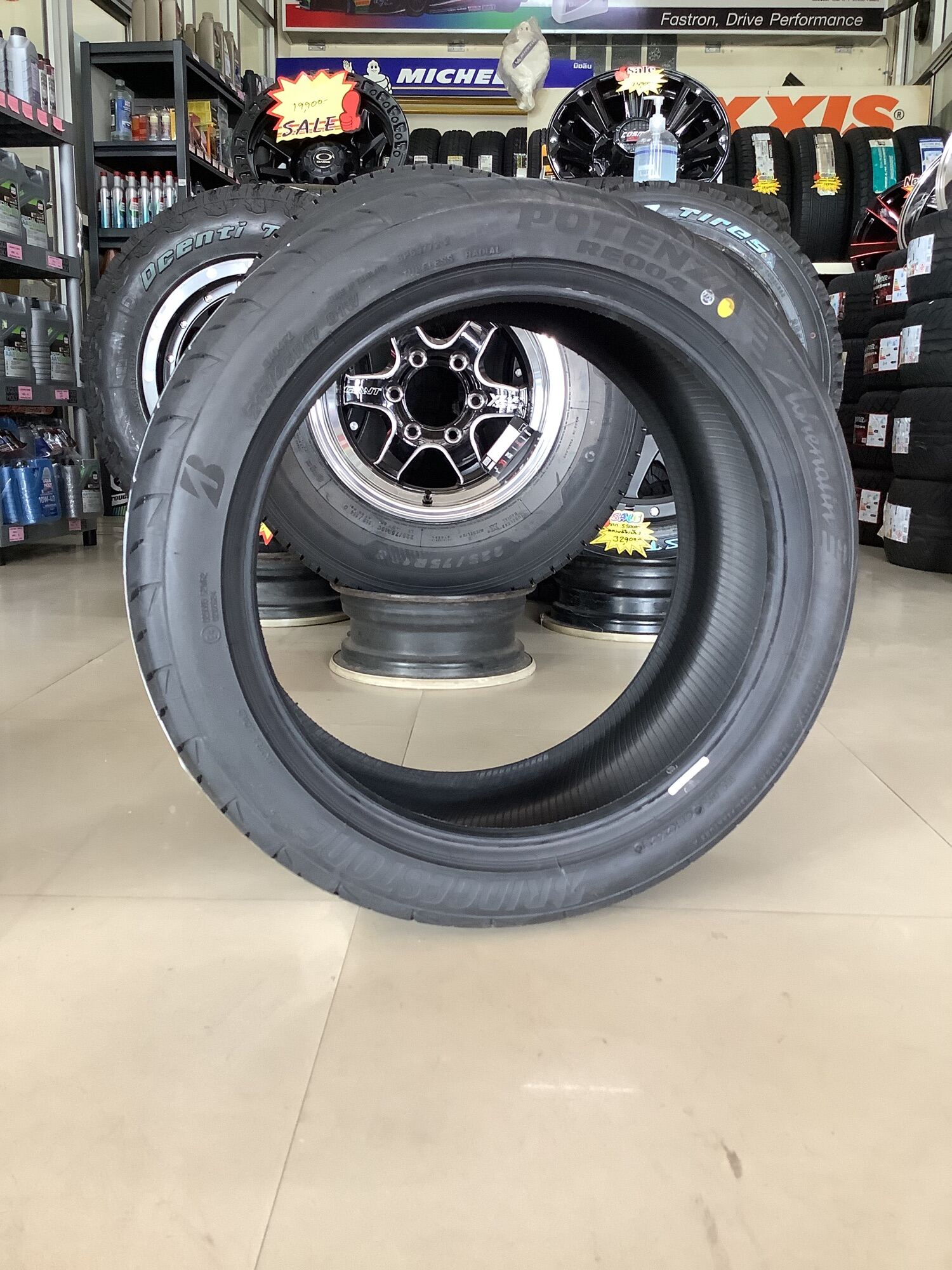 215/45R17 BRIDGESTONE RE004 ยางใหม่ปี2021????????รับประกัน5ปี???? ️ฟรี ...