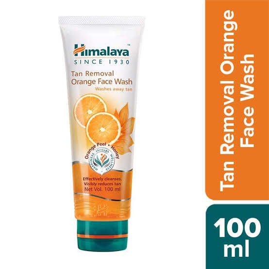 Tan Removal Orange Face Wash Lazada.co.th