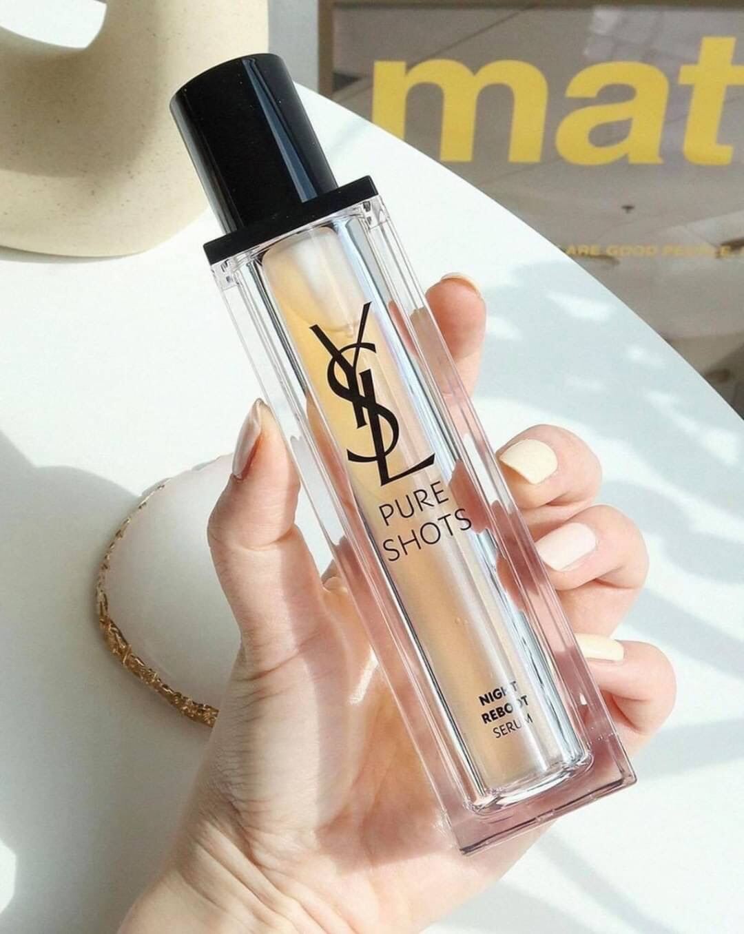 YSL Pure Shots Night Reboot Serum Lazada.co.th