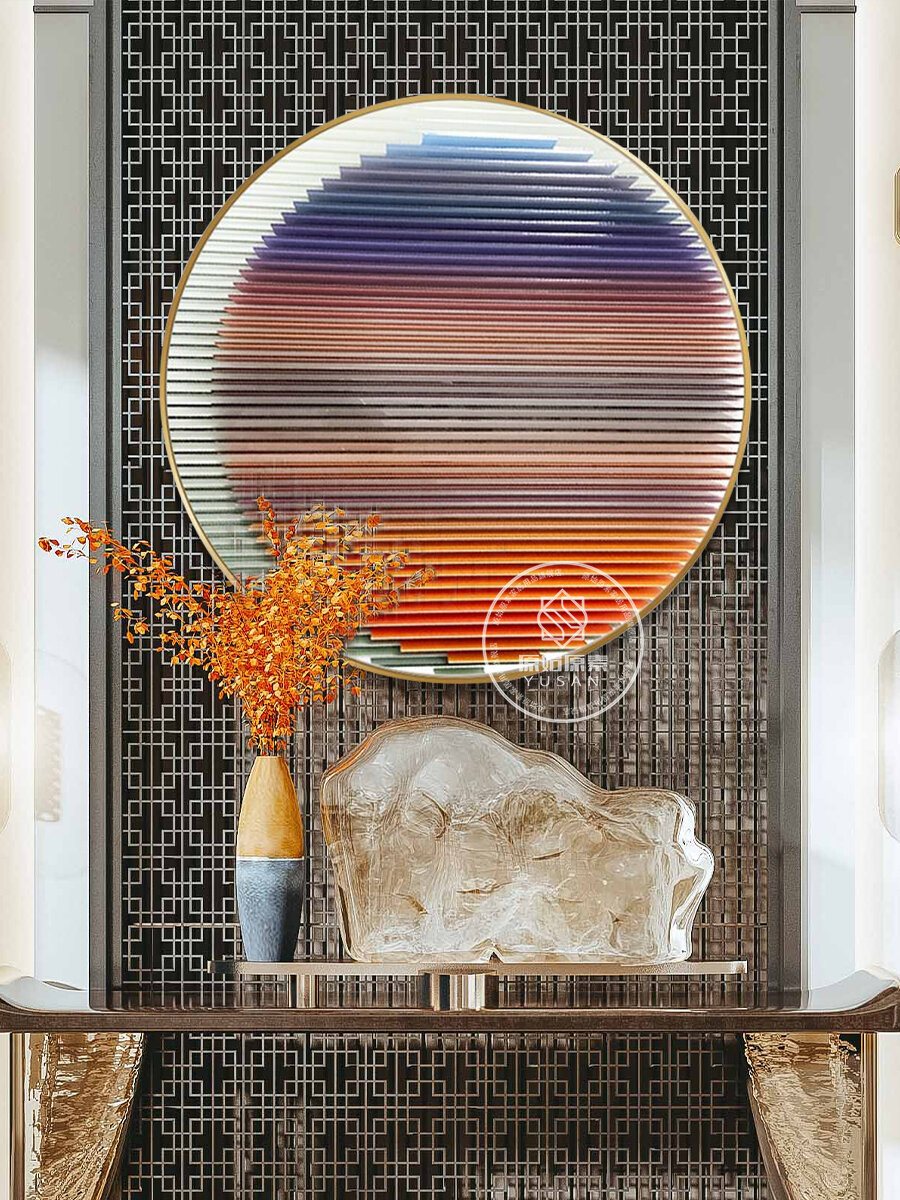 YUSAN | Acrylic Round 3D Decorative Wall Art ราคา 9,407 บาท*ส่งฟรี