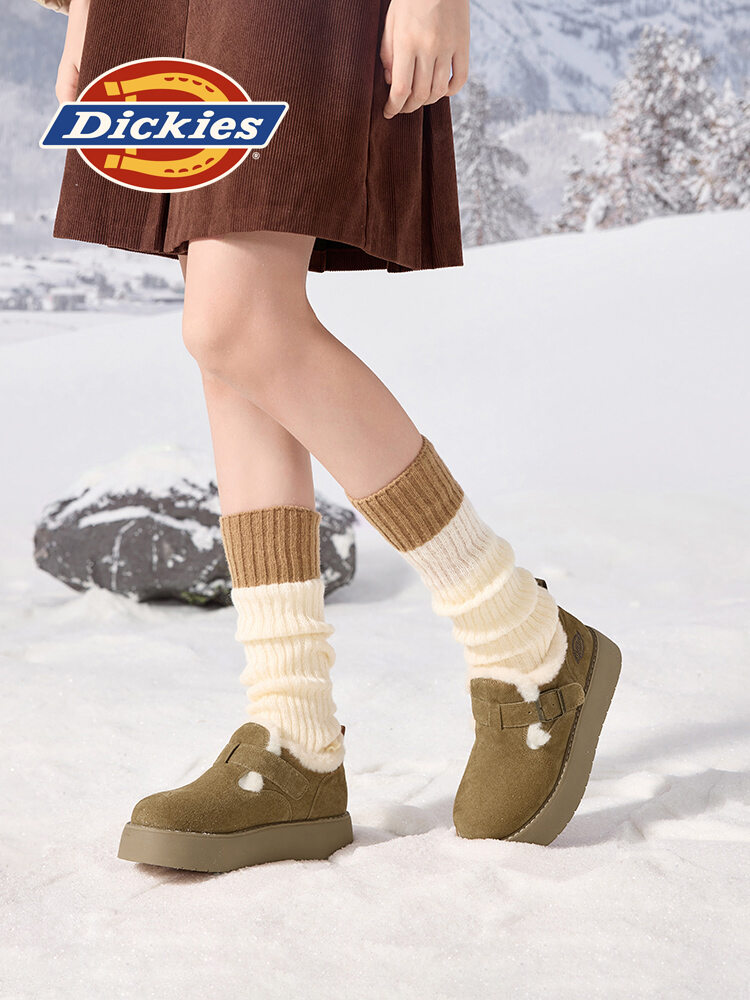 Dickies | Warm Lined Fur Boots Snow Boots ราคา 3,324 บาท*ส่งฟรี