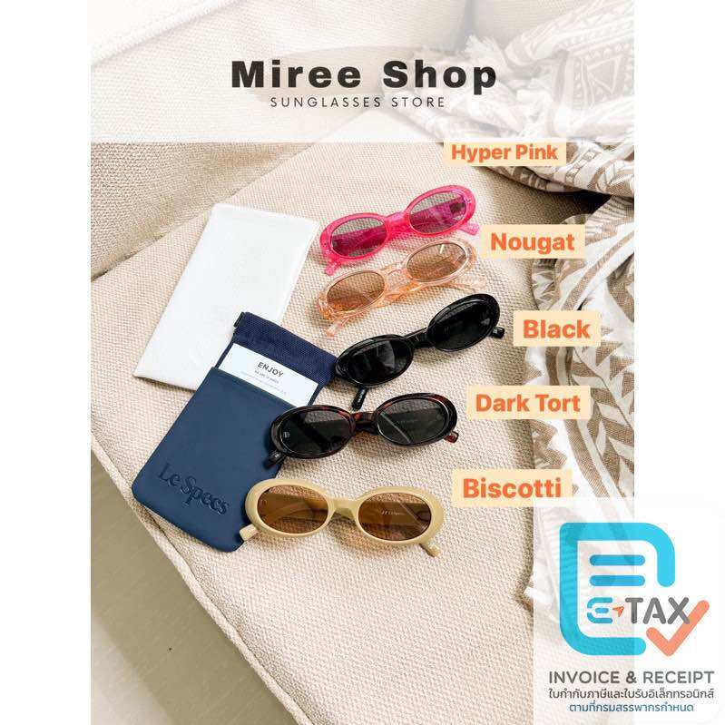 Le Specs “Work It” แว่นกันแดดสุดฮิต พร้อมส่ง ของแท้ค่า ของแท้ จาก Authorized dealer พร้อมการรับประกัน ราคา 2,399 บาท*ส่งฟรี