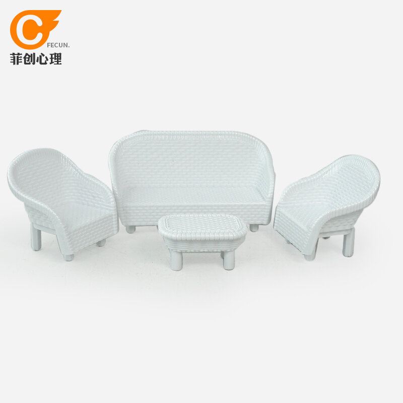 Stress Relief Game Set Sandplay Therapy Model Scene Box Psychological Consultation Room Simulation Furniture Kit Toy ราคา  153 บาท*ส่งฟรี