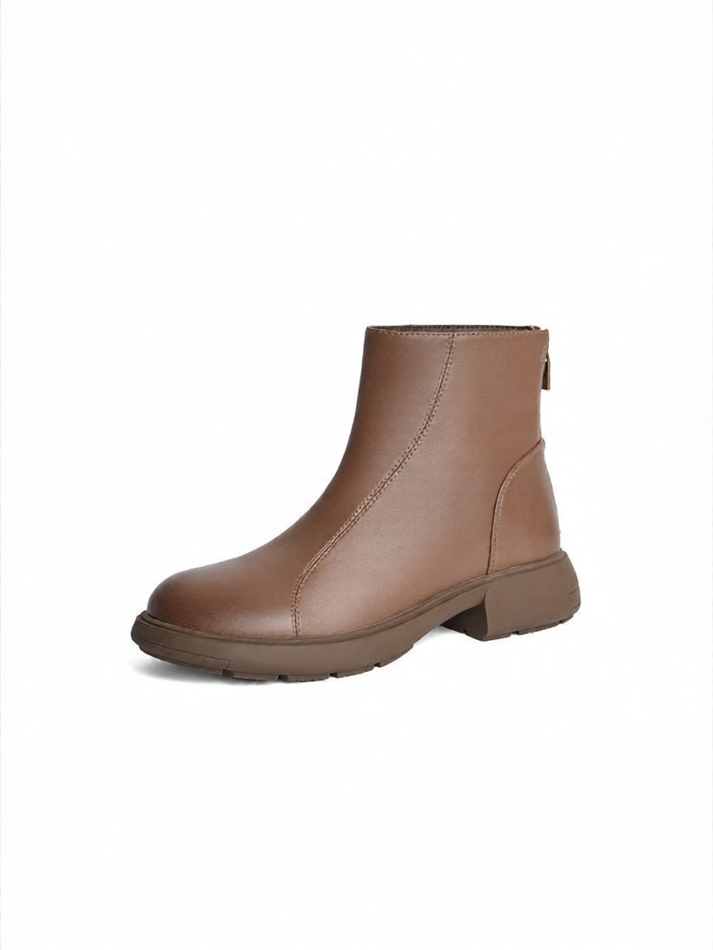 SENDA | Soft Sheepskin Elastic Boots Winter Style Thick Sole Height-increasing Casual Short Boots - ยี่ห้อ SENDA ราคา 3,973 บาท*ส่งฟรี