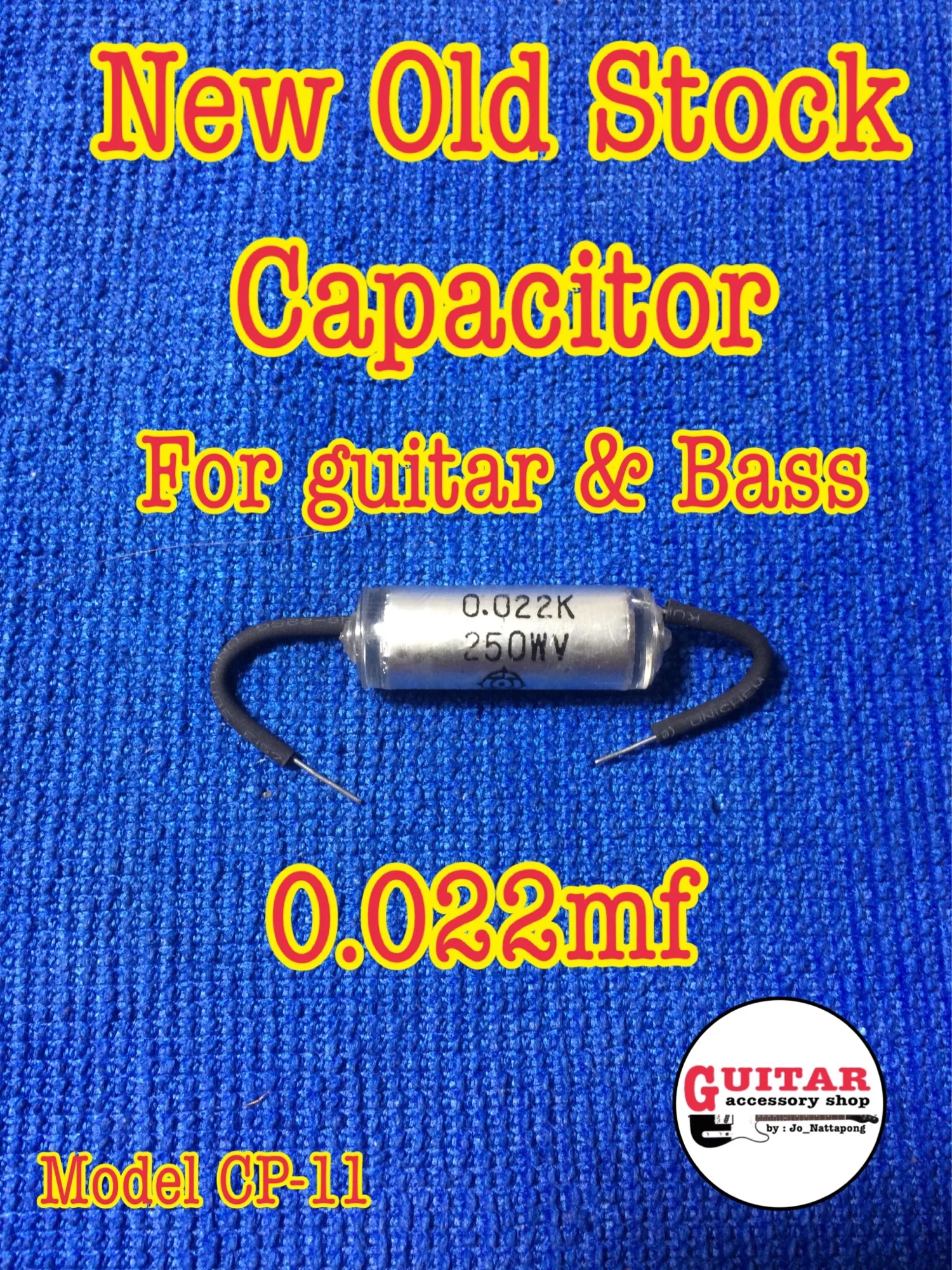 Capacitor for guitar&bass