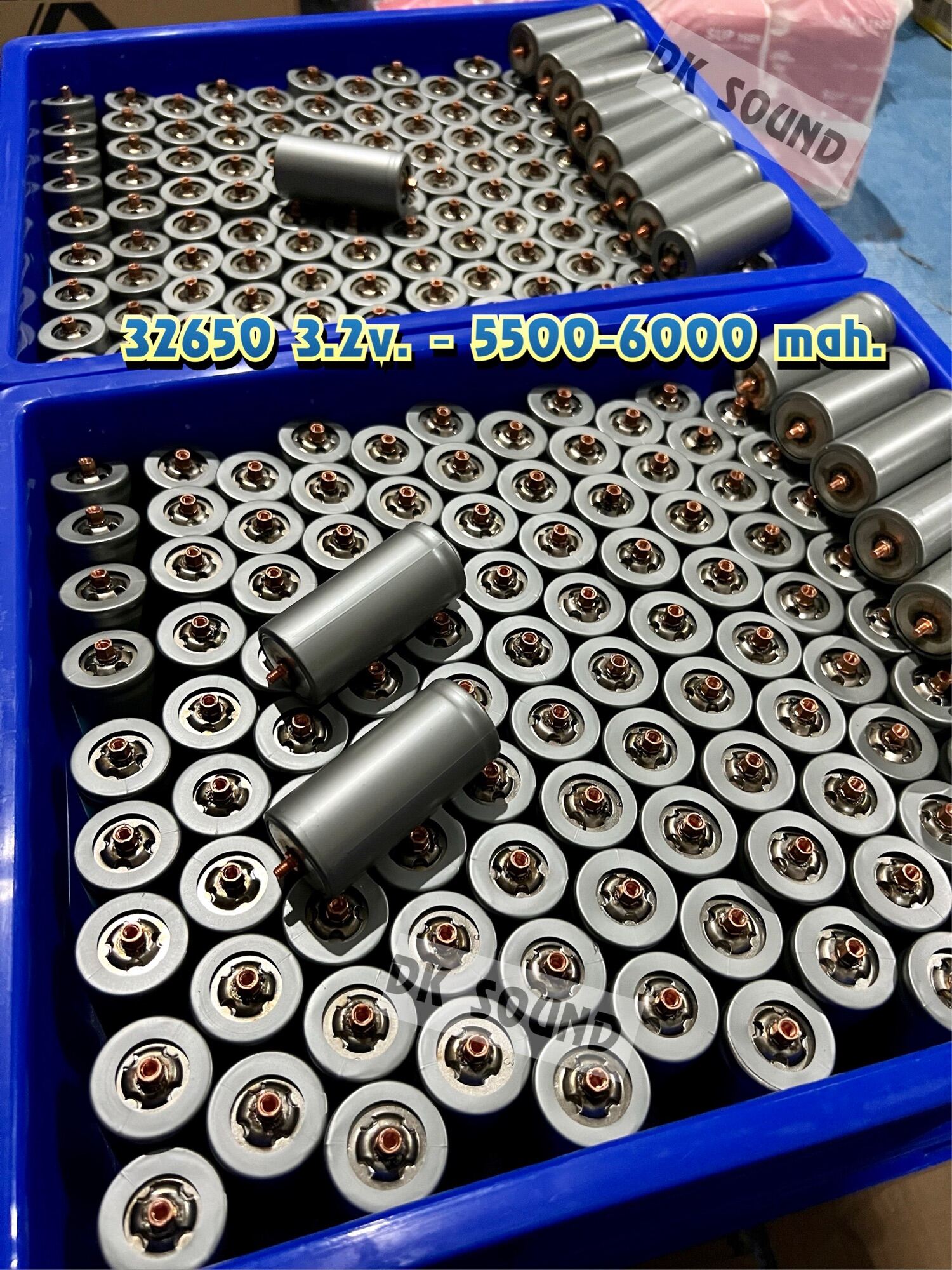 32650 LiFep04 3.2v 5000-6000mah (20ก้อน) แบตเตอรี่ ลิเธียม ฟอสเฟต แบต ...
