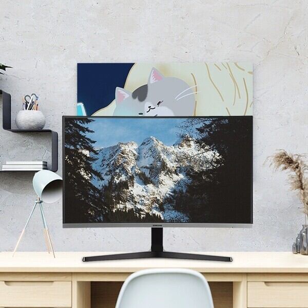 Samsung | Samsung Electronics 32-Inch Fhd Curved Monitor Blue Light Blocking Hdmi/Vga ราคา 8,438 บาท*ส่งฟรี