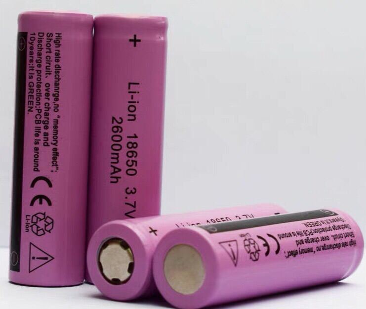 แบตเตอรี่18650 3600mah(4ก้อน)