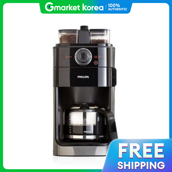 Philips | Philips Grind Coffee Maker, Coffee Machine Recommendation, Home Cafe Automatic Drip Coffee Machine, ราคา 9,566 บาท*ส่งฟรี