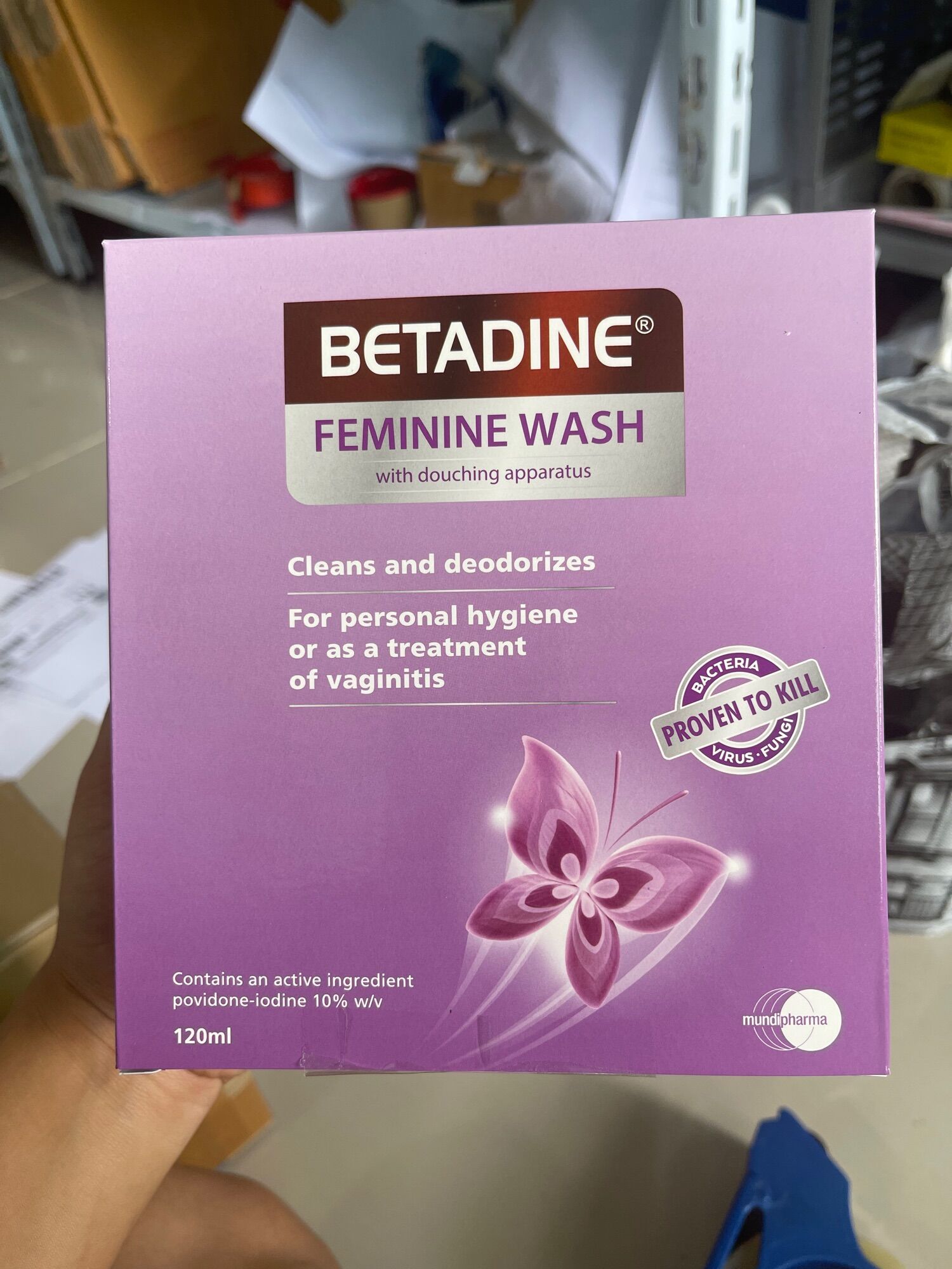 BETADINE FEMININE WASH น้ำยาทำความสะอาดจุดซ่อนเร้น alisa.0996095736