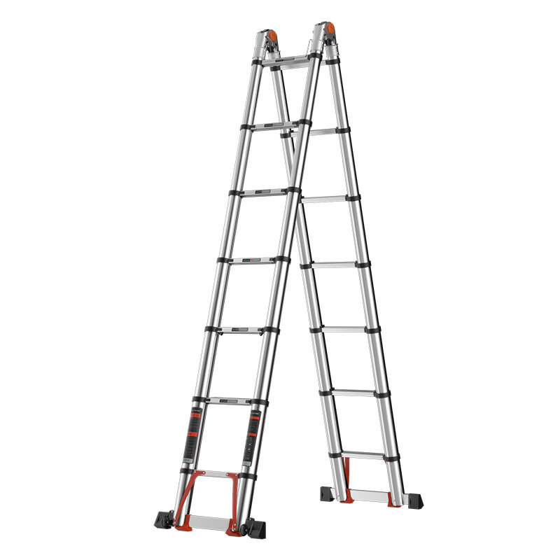 AOPENG | Extendable A-Frame Ladder Portable Home Multi-Function Step Stool ราคา 2,646 บาท*ส่งฟรี