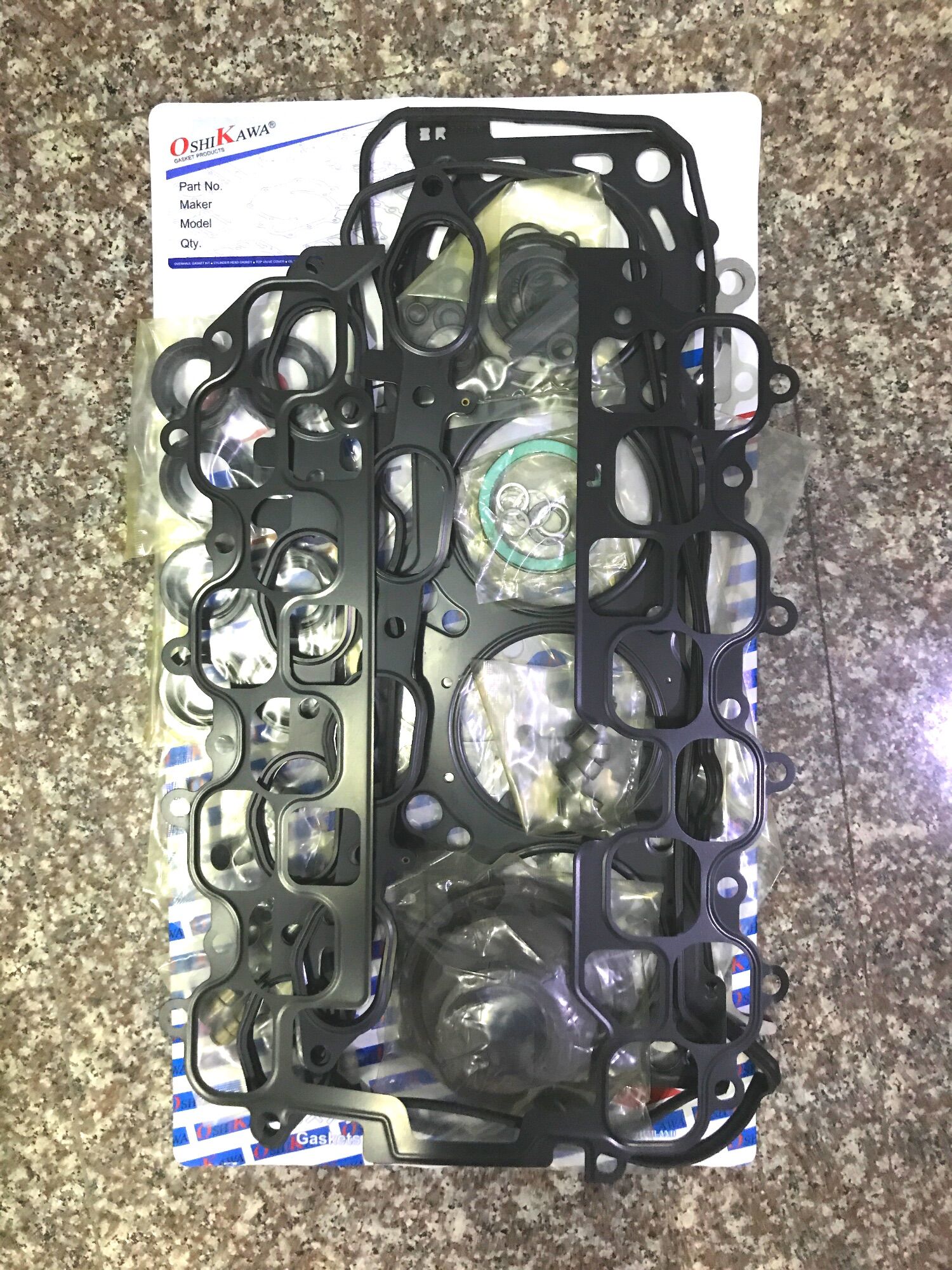 ครบสุด ดีที่สุด ถูก# ปะเก็นชุดใหญ่ Lexus 3UZ 8สูบ Toyota 3UZ-FE 4.3cc โอชิ oshikawa SUPRA GT LEXUS 430 CROWN , MAJESTA สินค้านำเข้าทั้งชุด พร้อมส่งมีในสต้อคガスケットオシカワ、タイ工場：ベスト1 ราคา 7,680 บาท*ส่งฟรี