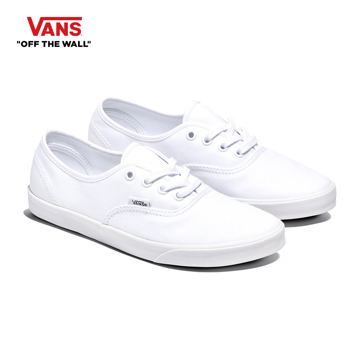 Vans Authentic Lowpro - White/White Shoes Sneakers Men Women ราคา 1,299 บาท*ส่งฟรี
