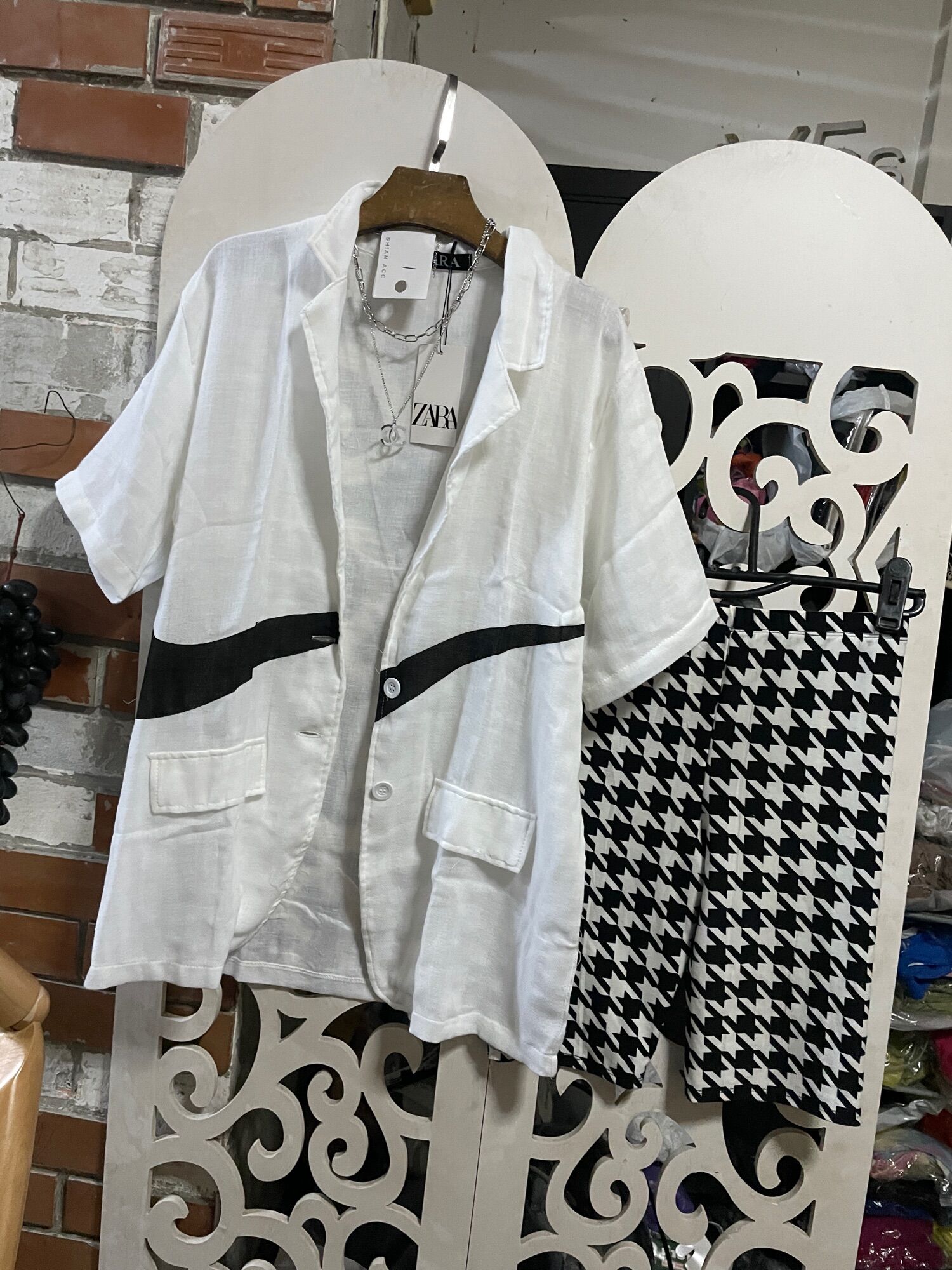 Sharee Biker Shorts Set