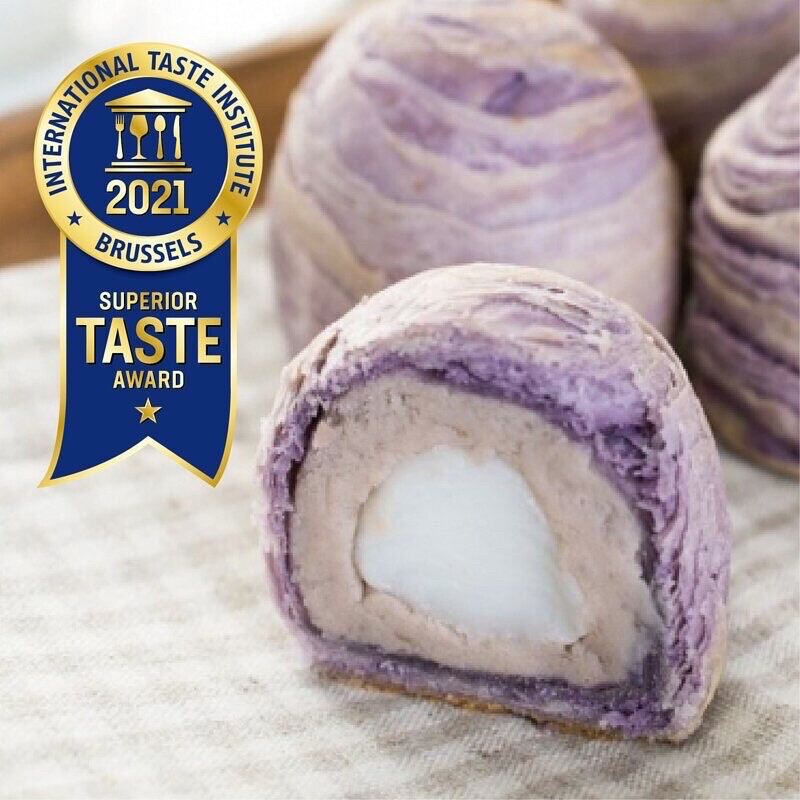 ️ส่งจากไต้หวัน???????? ขนมเผือกโมจิไต้หวัน crystal taro cake ING