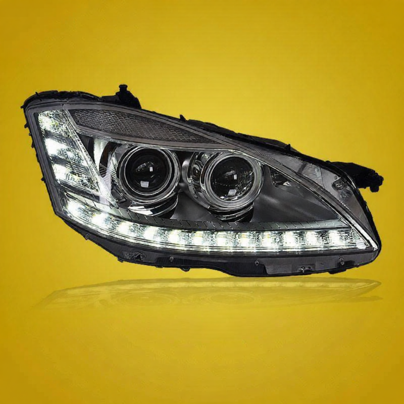 Antares | Aftermarket S-Class W221 Headlight Assembly LED Daytime Running Light and Turn Signal ราคา 25,529 บาท*ส่งฟรี