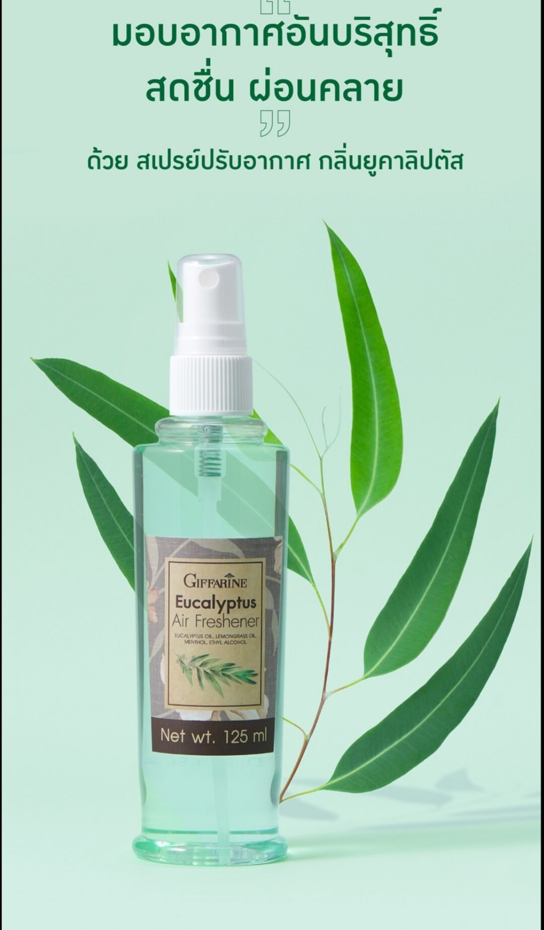 EUCALYPTUS AIR FRESHENER สเปรย์ ปรับอากาศกลิ่นยูคาลิปตัส ช่วยให้อากาศ