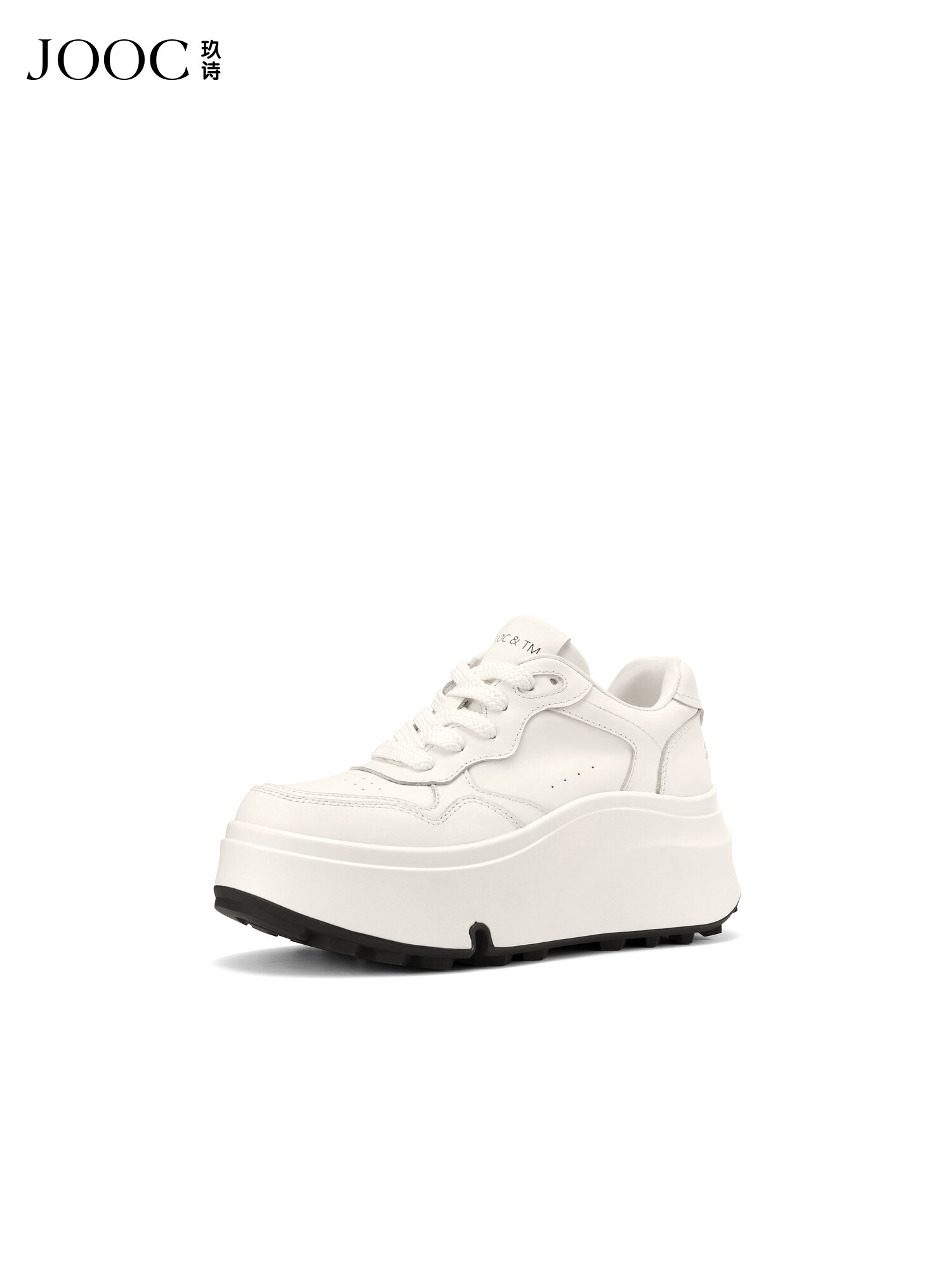 JOOC | High-Top Casual White Sneakers ราคา 8,442 บาท*ส่งฟรี