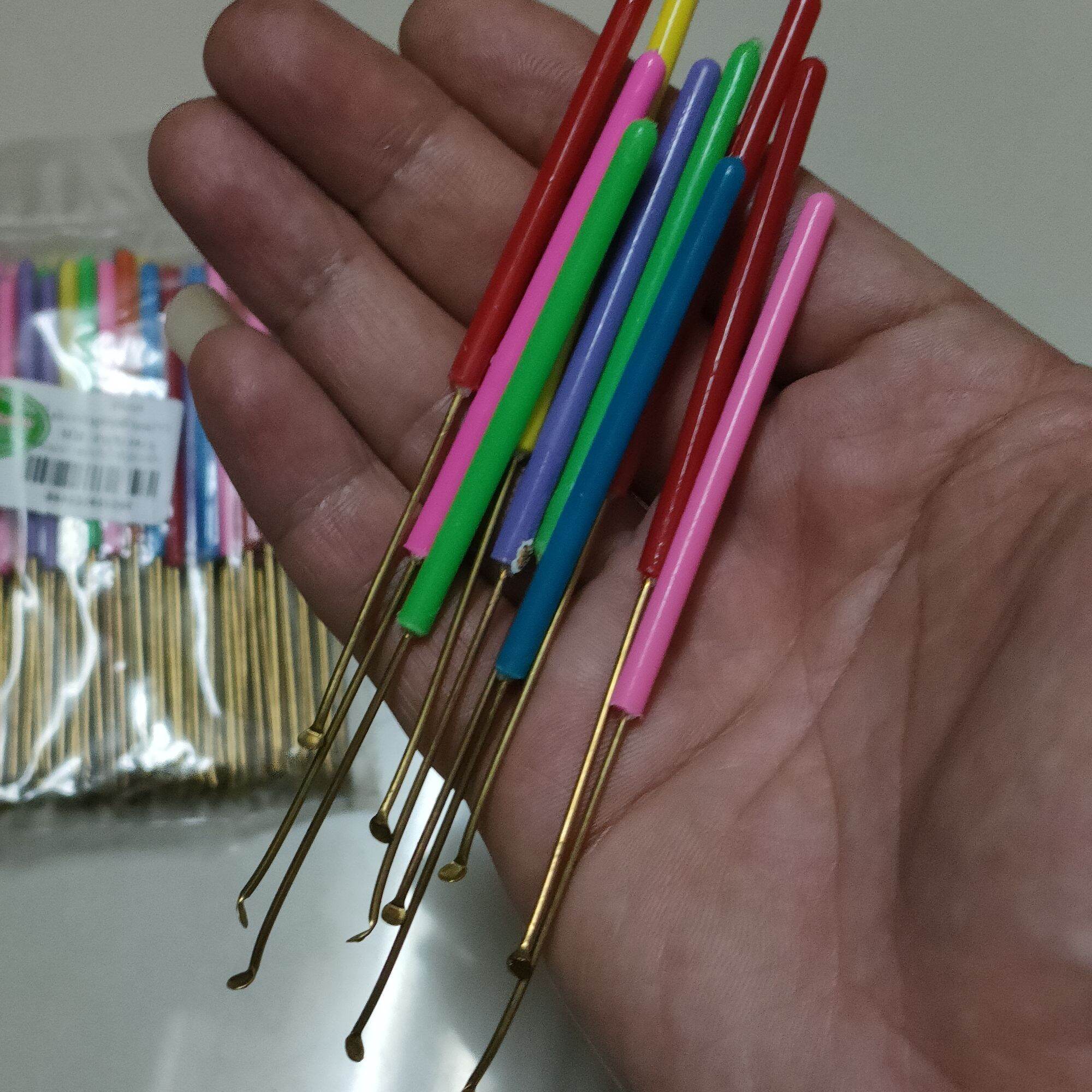 ไม้แคะหู 5 ชิ้น 15 บาท ด้ามทองเหลือง ราคาถูก