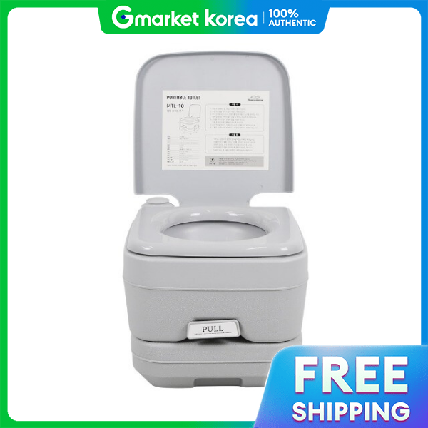 Moa Camping Portable Camping Toilet 10L