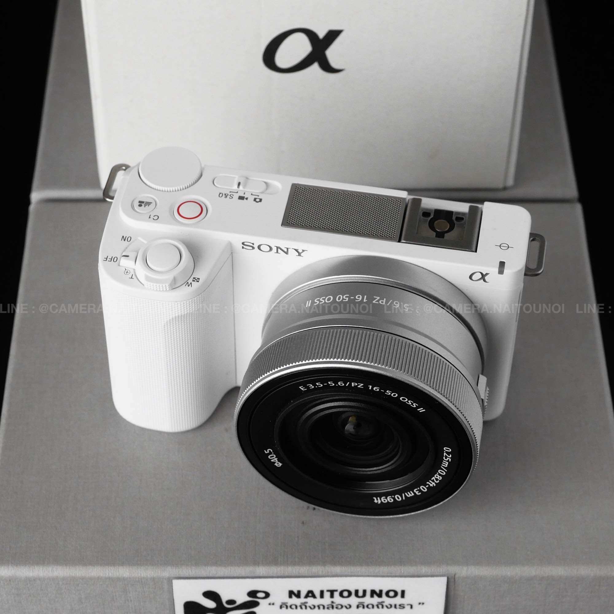กล้องถ่ายรูปและอุปกรณ์ Sony (มือสอง!!) Zv-E10 Ii สีขาว + Sony 16-50 F3.5-5.6 Oss Ii (Top Mint) ราคา 35,087 บาท*ส่งฟรี