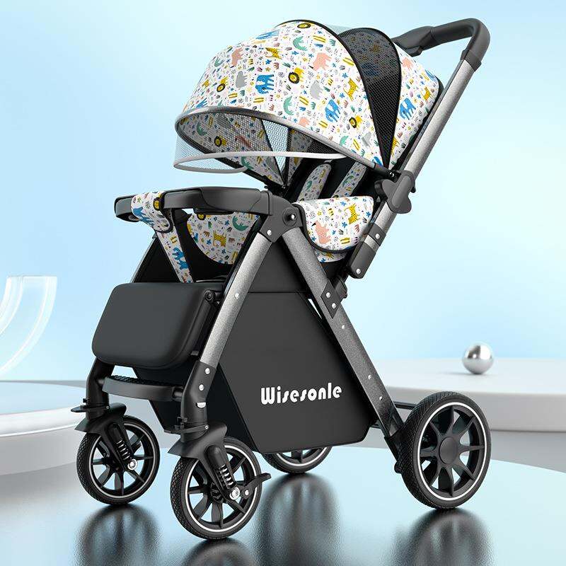 AOBIXIONG | Reversible High-View Baby Stroller Foldable Lightweight