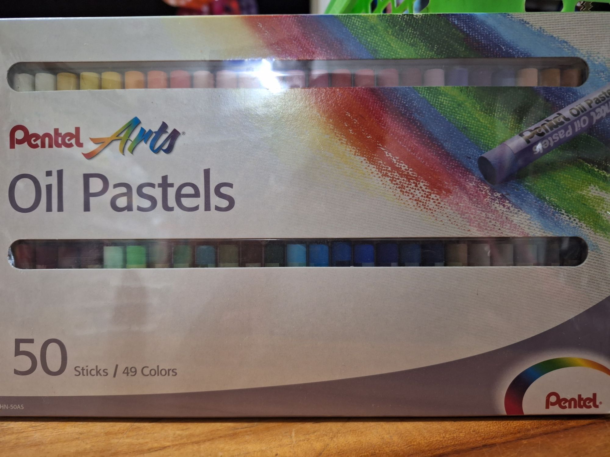 Pentel Arts Oil Pastels - 50 sticks