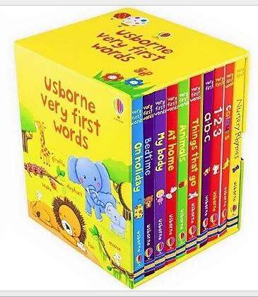 🌟พร้อมส่ง​🌟หนังสือ​ Very​ ​first​ Word​ box set​ 10 เล่ม​ หนังสืออ่านภาษาอังกฤษสำห​รับ​เด็ก​ เริ่มต้นอ่าน​ฝึกอ่าน​ very first​ words