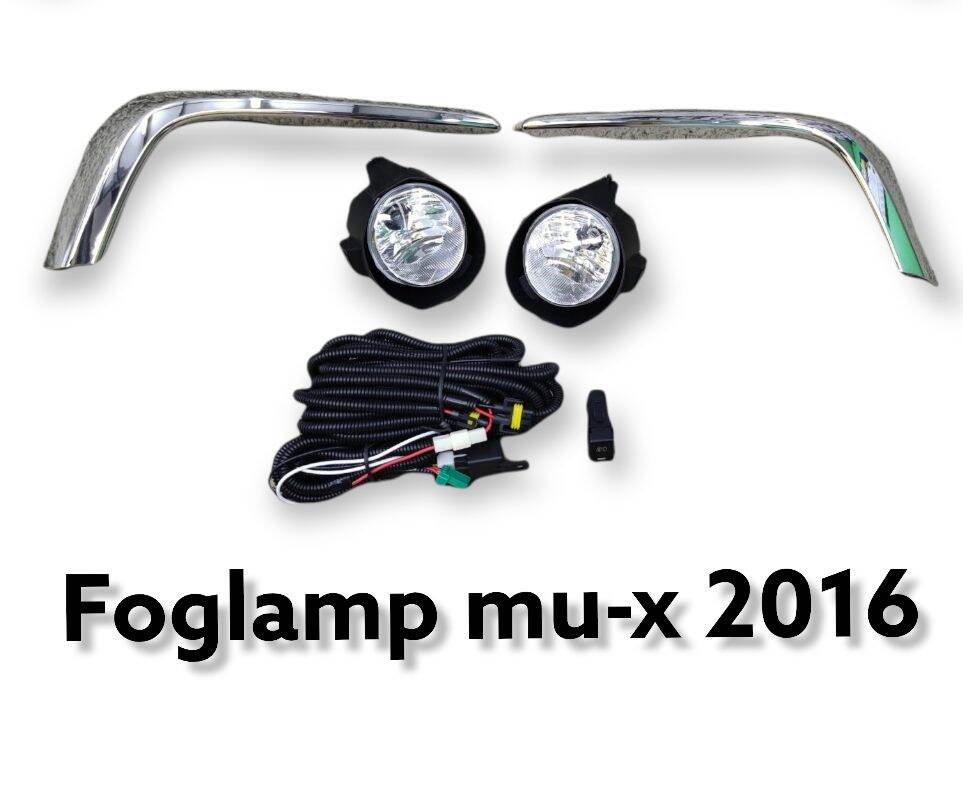 Fog Lights Mux 2016 2017 2018 2019 Spotlight Isuzu Mu-X Foglamp Isuzu Mu-X 2016 ราคา 790 บาท*ส่งฟรี
