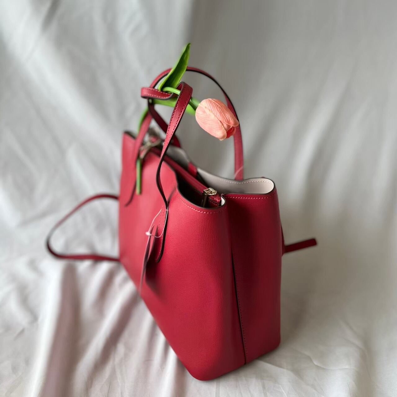 ของแท้ ???? กระเป๋าสะพาย Kate Spade Harper Satchel Black Medium Bag Crossbody Leather Style